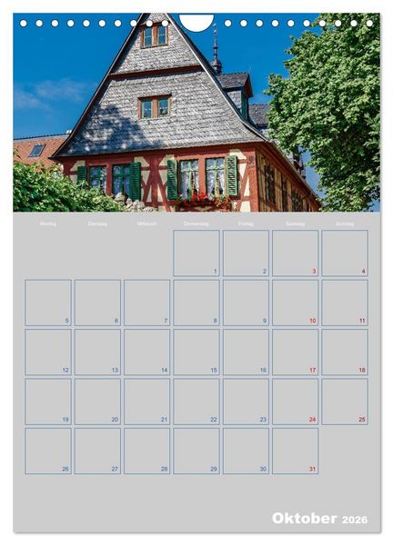 Produktbild: ELTVILLE &ndash; Wein-, Sekt- und Rosenstadt am Rhein (Wandkalender 2026 DIN A4 hoch), CALVENDO Monatskalender