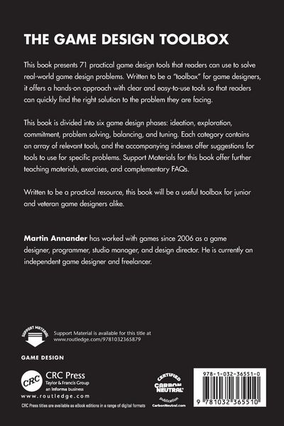 Produktbild: The Game Design Toolbox