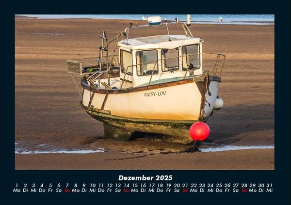 Produktbild: Schiffe 2025 Fotokalender DIN A4