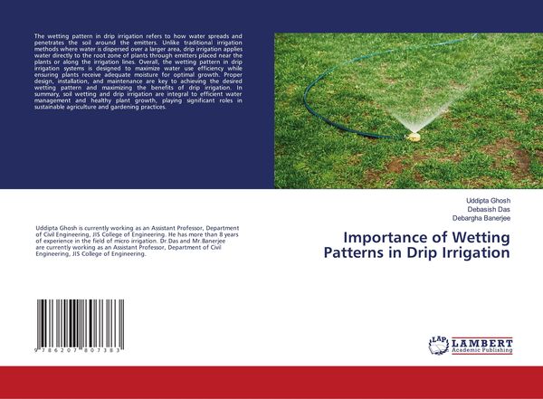 Produktbild: Importance of Wetting Patterns in Drip Irrigation