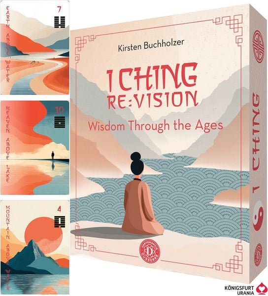 Produktbild: I Ching RE:VISION - Wisdom through the ages - 64 color cards, 192-page color booklet
