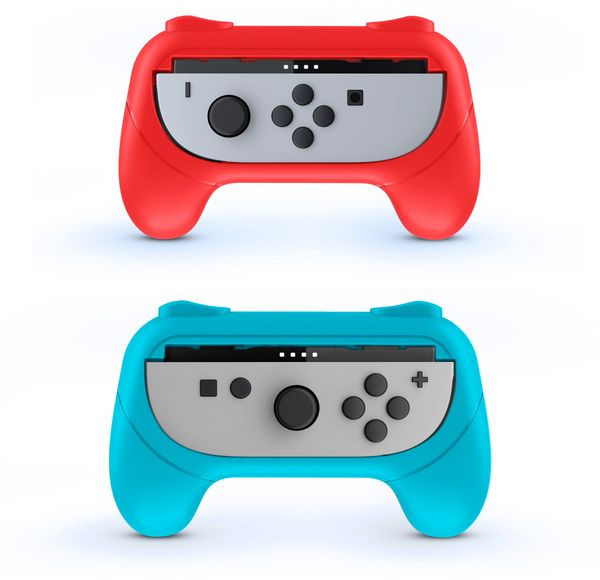 Produktbild: Joy-Con Grip Duo Pack - red/blue [NSW2]