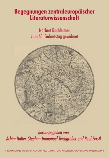 Produktbild: Begegnungen zentraleurop&auml;ischer Literaturwissenschaft