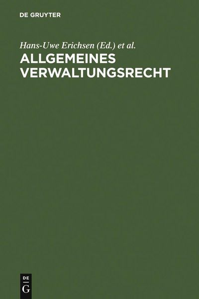 Produktbild: Allgemeines Verwaltungsrecht