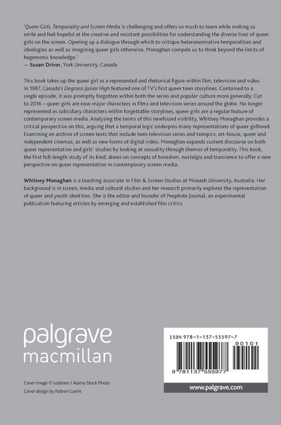Produktbild: Queer Girls, Temporality and Screen Media