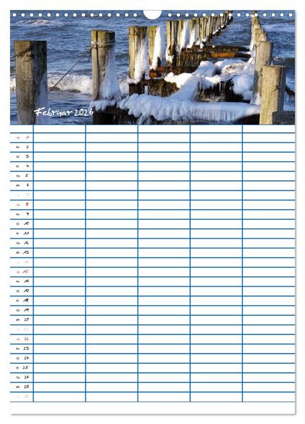 Produktbild: Meer Zeit f&uuml;r uns! (Wandkalender 2026 DIN A3 hoch), CALVENDO Monatskalender