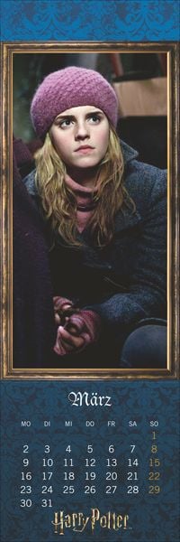 Harry Potter Lesezeichen & Kalender 2026