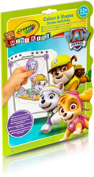 Produktbild: Crayola - Paw Patrol Coloring Book/Stickers