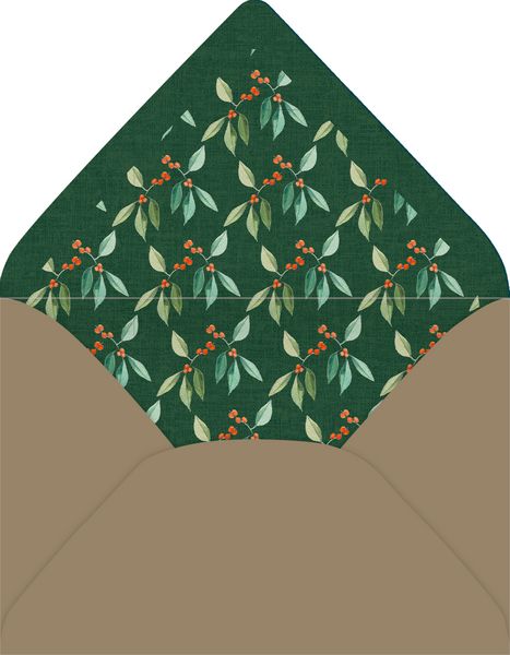 Produktbild: Weihnachtskarte mit Anh&auml;nger &ndash; Frohe Festtage