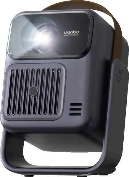 Produktbild: Wanbo Beamer Togo Pro LED 500 ANSI-Lumen 1920 x 1080 Full HD Akkulaufzeit: 3,5 Std. Integrierter Lautsprecher, Autofokus, Full HD