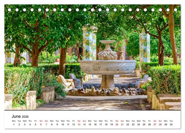 Produktbild: Gulf of Naples - Highlights (Desk Calendar 2026 DIN A5 landscape), CALVENDO 12 Month DeskCalendar