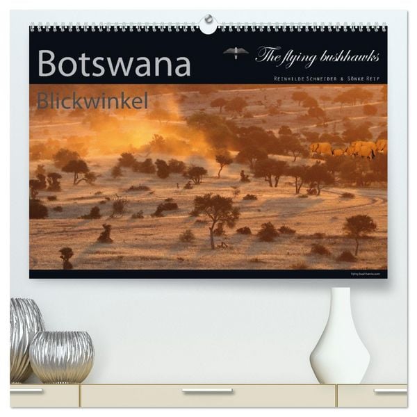 Produktbild: Botswana Blickwinkel 2026 (hochwertiger Premium Wandkalender 2026 DIN A2 quer), Kunstdruck in Hochglanz