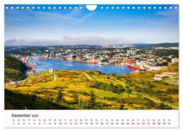 Produktbild: Neufundland - wilde Sch&ouml;nheit im Atlantik (Wandkalender 2026 DIN A4 quer), CALVENDO Monatskalender