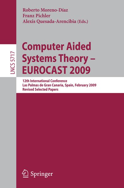 Produktbild: Computer Aided Systems Theory - EUROCAST 2009