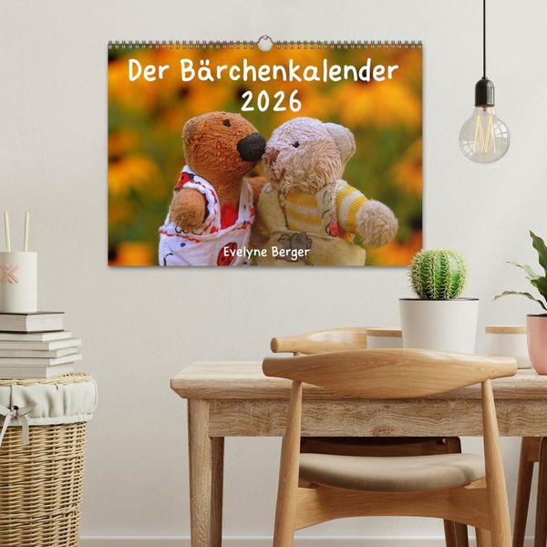 Produktbild: Der B&auml;rchenkalender 2026 (Wandkalender 2026 DIN A3 quer), CALVENDO Monatskalender