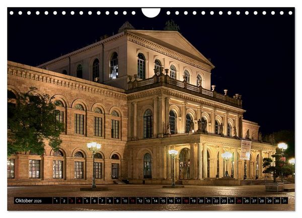 Produktbild: Hannover 2026 (Wandkalender 2026 DIN A4 quer), CALVENDO Monatskalender