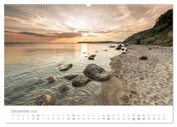 Produktbild: R&uuml;gen ein Sommertraum (hochwertiger Premium Wandkalender 2026 DIN A2 quer), Kunstdruck in Hochglanz