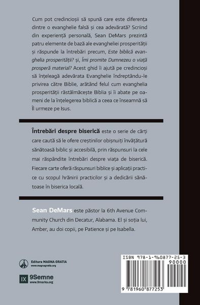 Produktbild: Does the Gospel Promise Health and Prosperity? / Promite Evanghelia s&iquest;n&iquest;tate &iquest;i prosperitate?