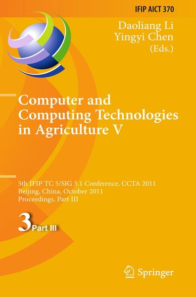 Produktbild: Computer and Computing Technologies in Agriculture