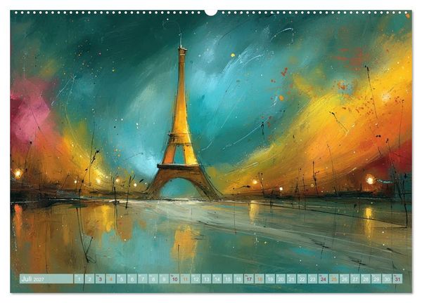 Produktbild: Visionen aus Linie und Raum (hochwertiger Premium Wandkalender 2027 DIN A2 quer), Kunstdruck in Hochglanz