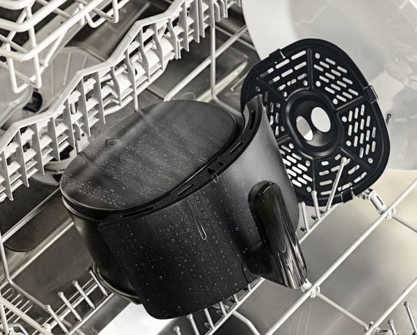 Produktbild: GourmetMaxx Hei&szlig;luft-Fritteuse Mechanisch 2,3l Hei&szlig;luft-Fritteuse 1000W Schwarz