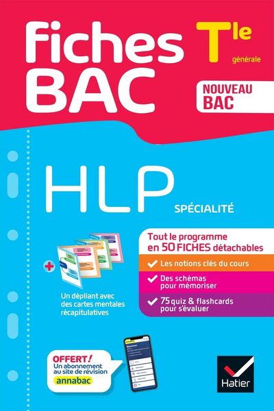Produktbild: Fiches bac hlp tle specialite bac