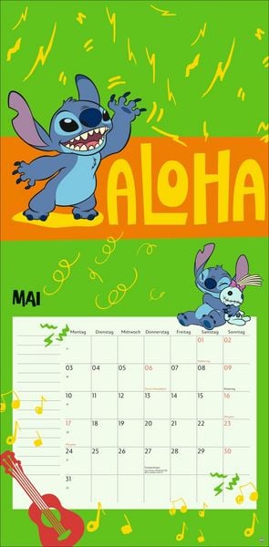Produktbild: Stitch Broschurkalender 2027