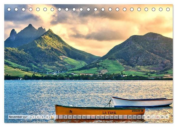 Produktbild: Mauritius - Perle im Indischen Ozean (Tischkalender 2027 DIN A5 quer), CALVENDO Monatskalender