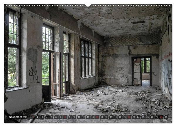 Produktbild: Lost Places in Deutschland 2026 (hochwertiger Premium Wandkalender 2026 DIN A2 quer), Kunstdruck in Hochglanz