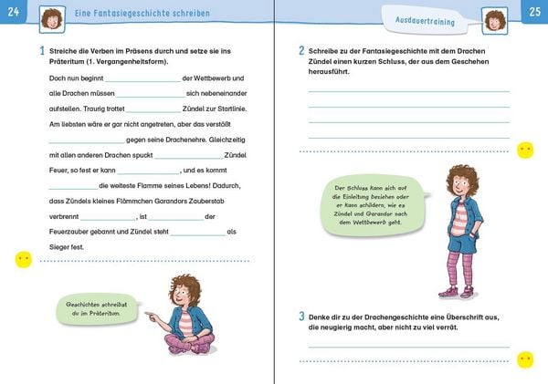 Produktbild: &Uuml;bungsheft - Aufsatz 4. Klasse