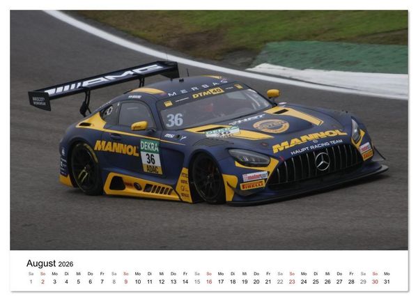 Produktbild: Deutsche Tourenwagen (Wandkalender 2026 DIN A4 quer), CALVENDO Monatskalender
