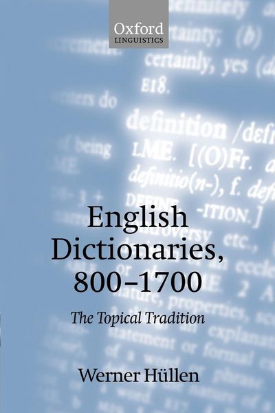 Produktbild: English Dictionaries 800-1700