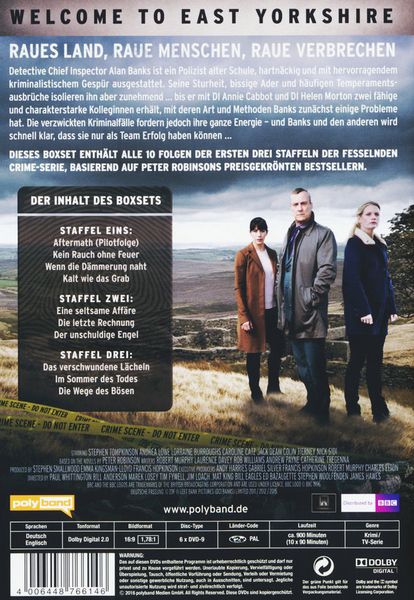 Produktbild: Inspector Banks - Staffel 1-3 [6 DVDs]