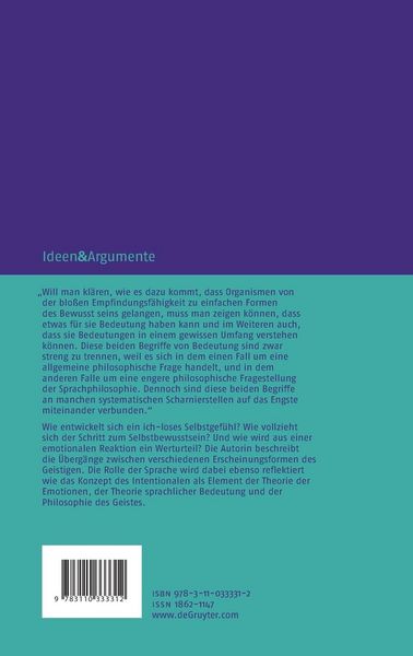 Produktbild: Vom Leben zur Bedeutung