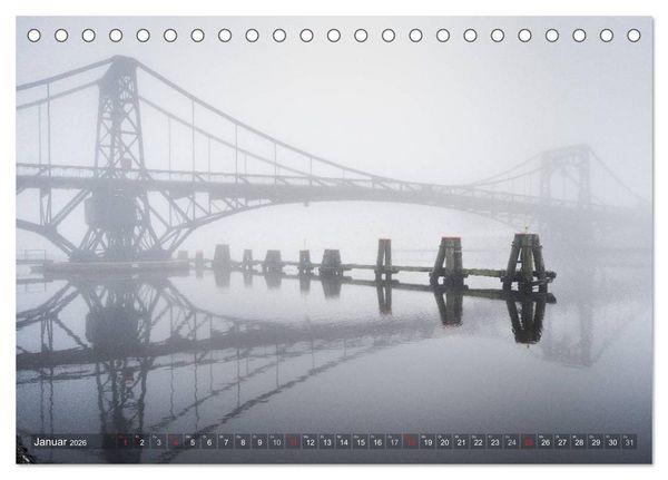 Produktbild: Wilhelmshaven - Impressionen aus der Hafenstadt (Tischkalender 2026 DIN A5 quer), CALVENDO Monatskalender