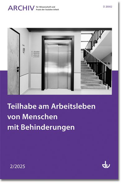 Produktbild: Teilhabe am Arbeitsleben von Menschen mit Behinderungens