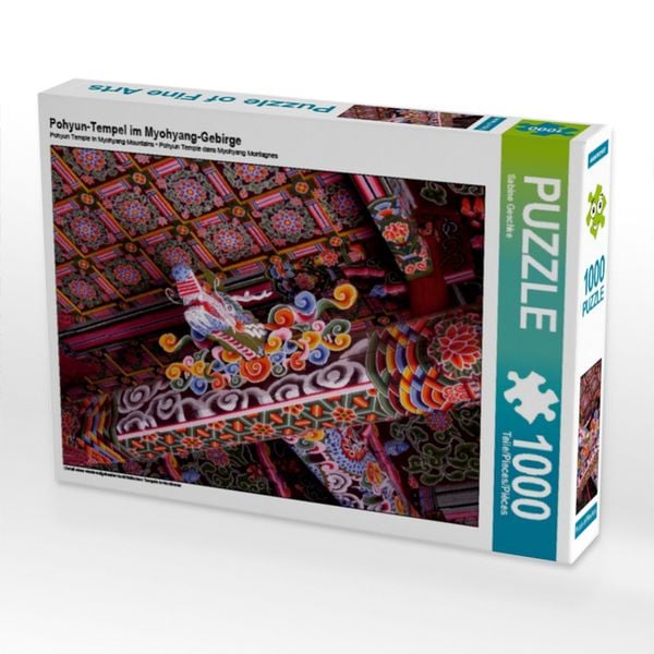Produktbild: CALVENDO Puzzle Pohyun-Tempel im Myohyang-Gebirge | 1000 Teile Lege-Gr&ouml;&szlig;e 64x48cm Foto-Puzzle f&uuml;r gl&uuml;ckliche Stunden