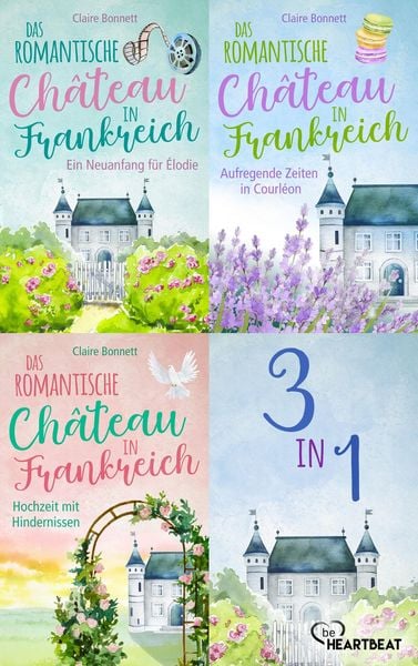 Produktbild: Das romantische Ch&acirc;teau in Frankreich - Alle drei Romane