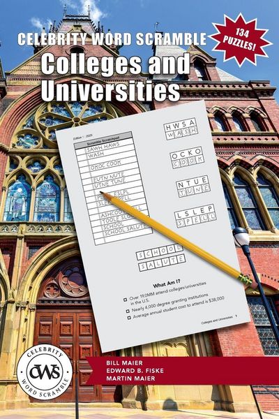 Produktbild: Celebrity Word Scramble Colleges and Universities