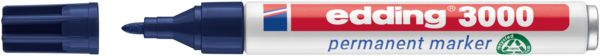 Produktbild: EDDING&reg; Permanent Marker 3000, stahlblau