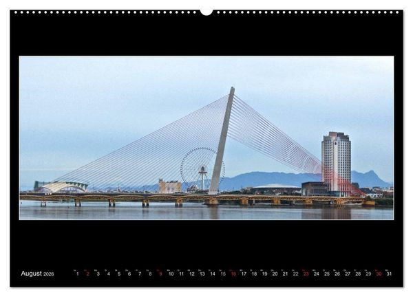 Produktbild: Vietnam &ndash; Land der Kontraste 2026 (Wandkalender 2026 DIN A2 quer), CALVENDO Monatskalender