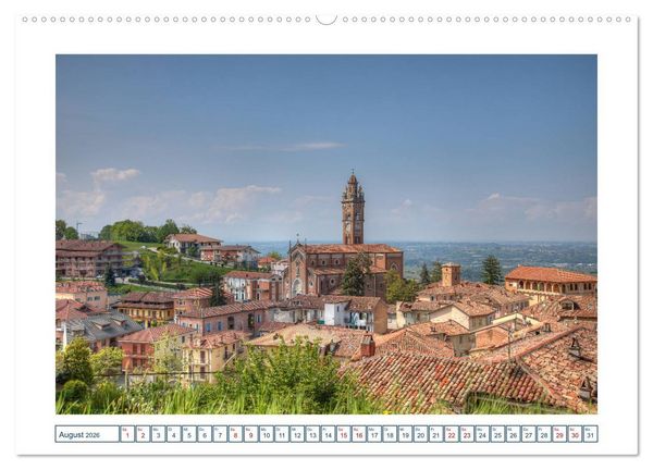 Produktbild: Piemont - am Fu&szlig; der Berge (Wandkalender 2026 DIN A2 quer), CALVENDO Monatskalender