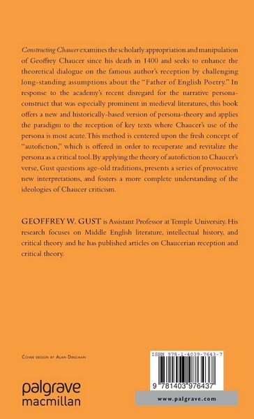 Produktbild: Constructing Chaucer