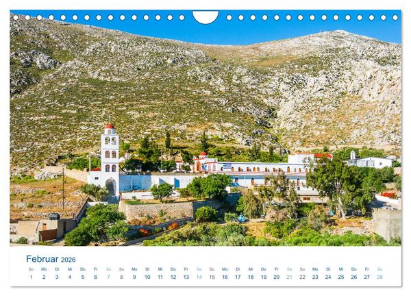 Produktbild: Kalimera Kalymnos (Wandkalender 2026 DIN A4 quer), CALVENDO Monatskalender