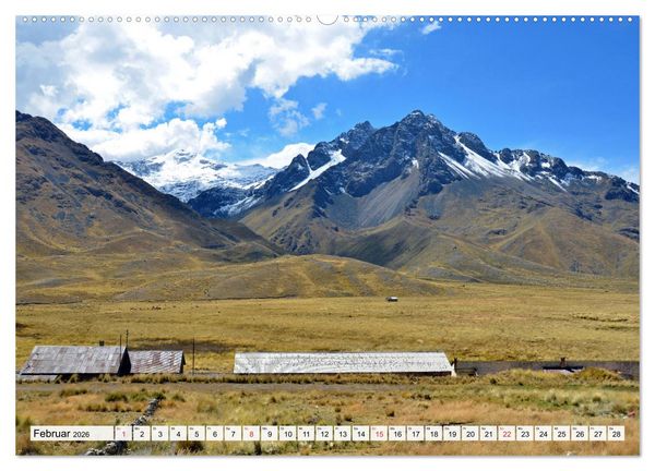 Produktbild: Faszination PERU, zwischen Anden und Regenwald (hochwertiger Premium Wandkalender 2026 DIN A2 quer), Kunstdruck in Hochglanz