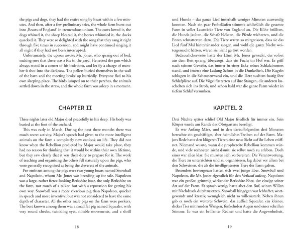 Produktbild: Farm der Tiere / Animal Farm. George Orwell. Zweisprachig Englisch-Deutsch