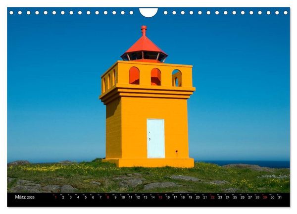 Produktbild: Leuchtt&uuml;rme (Wandkalender 2026 DIN A4 quer), CALVENDO Monatskalender