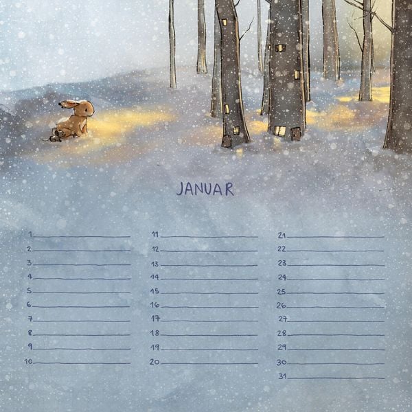 Produktbild: Wir geh&ouml;ren zusammen &ndash; Der Geburtstagskalender