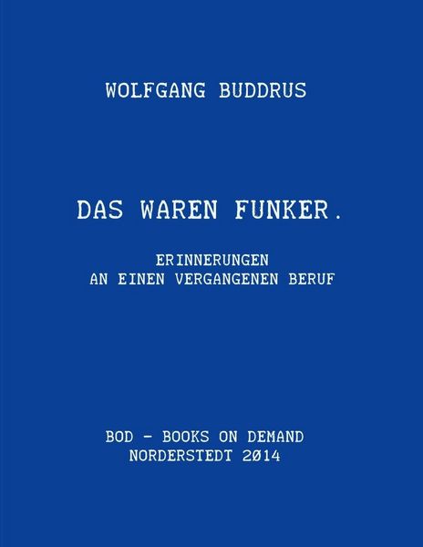 Produktbild: Das waren Funker