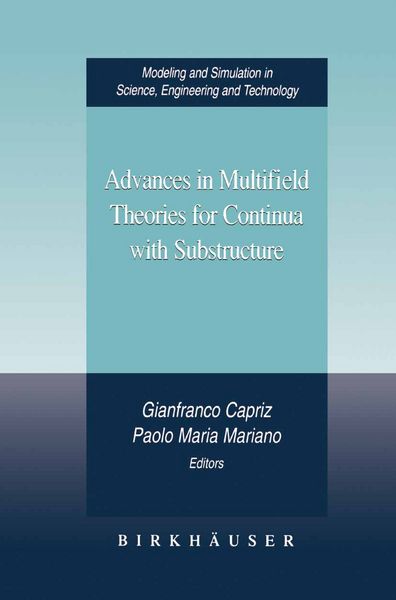 Produktbild: Advances in Multifield Theories for Continua with Substructure